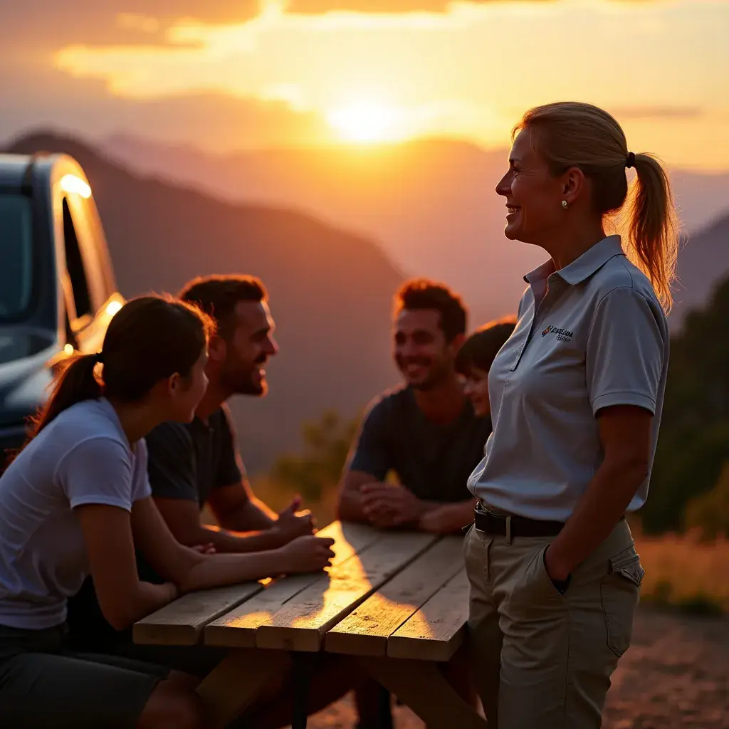 Professional team collaborating